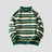 Stylish sweater featuring unique stripe details for autumn
