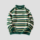 Stylish sweater featuring unique stripe details for autumn
