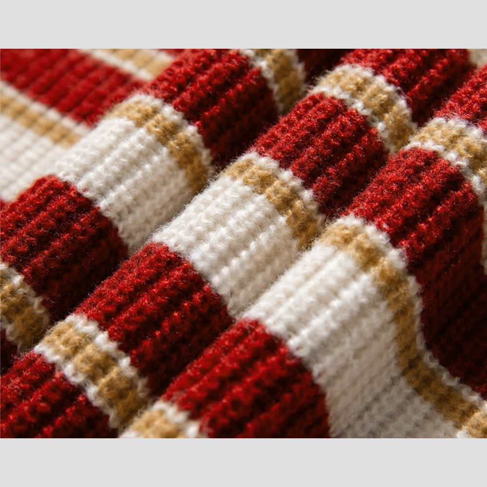 Versatile sweater ideal for layering in any season
