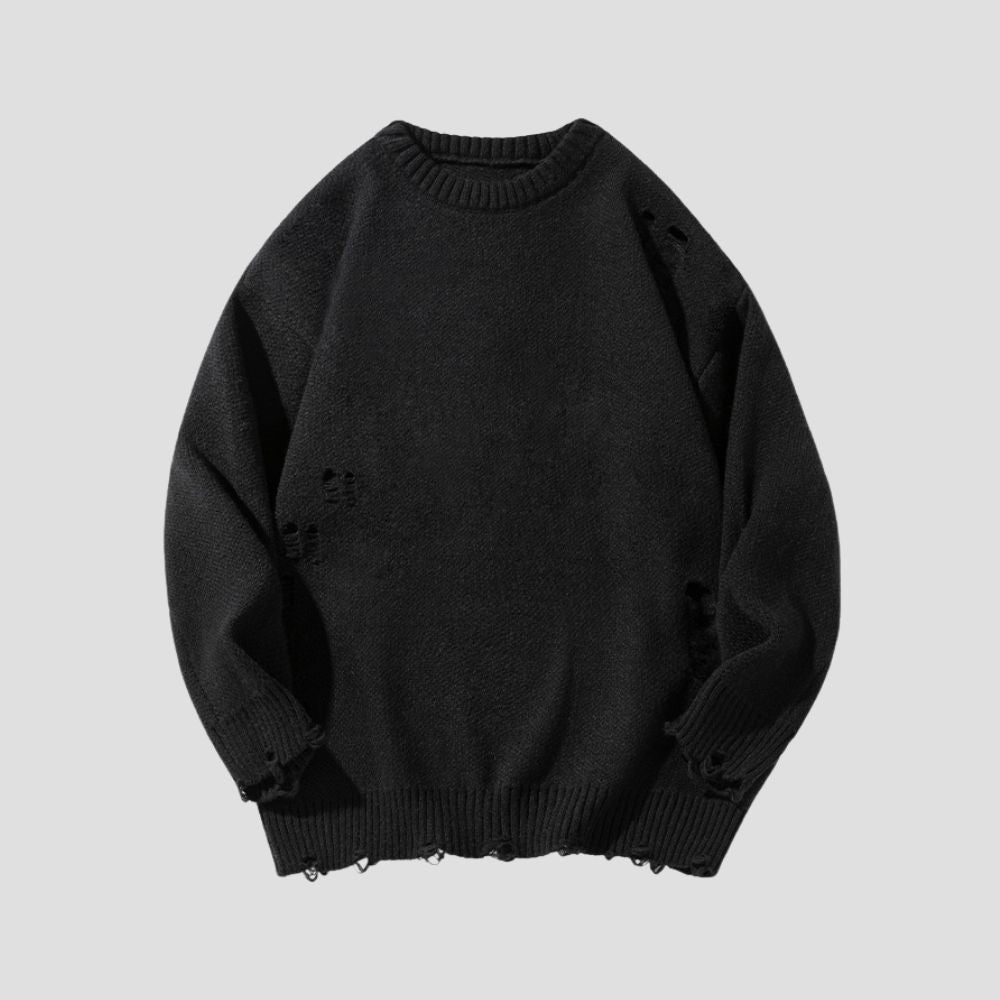 Eco-friendly material vintage sweater for streetwear style
