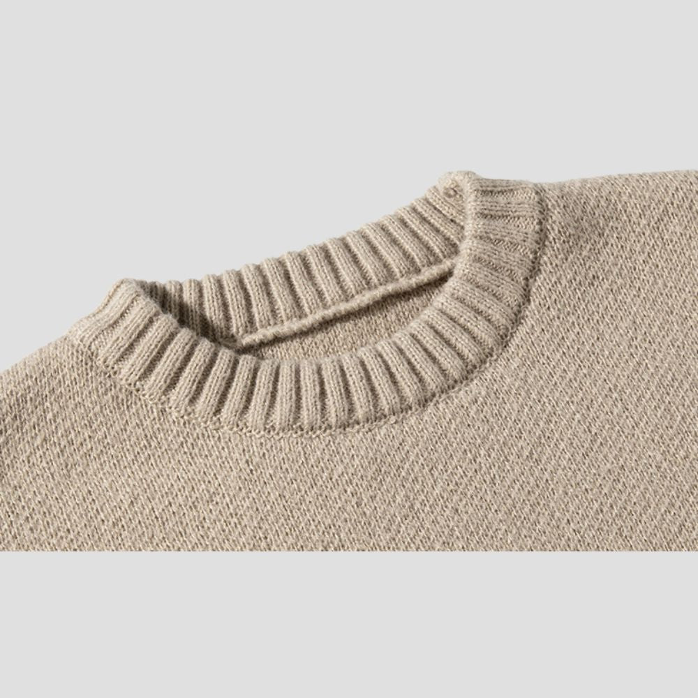 Breathable and high elasticity shredded knit sweater
