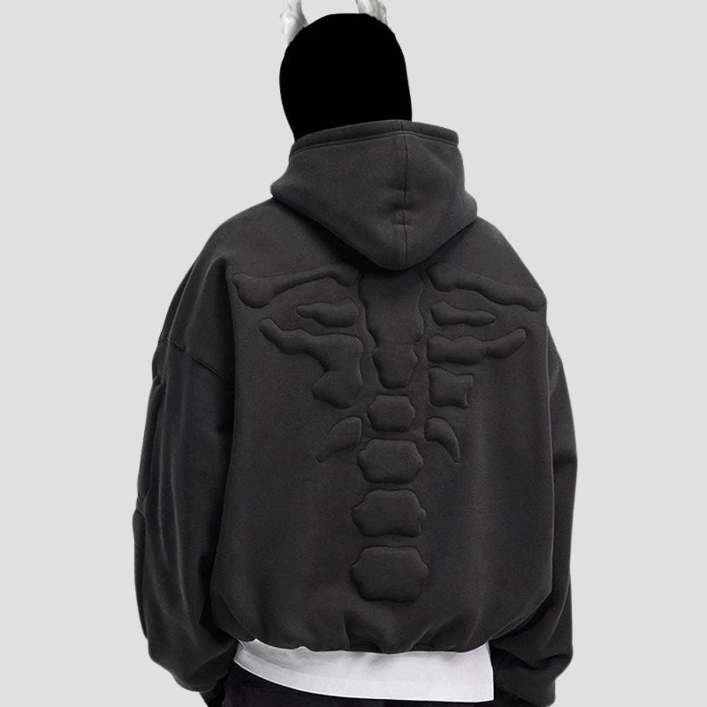 Cozy 3D Skeleton Hoodie