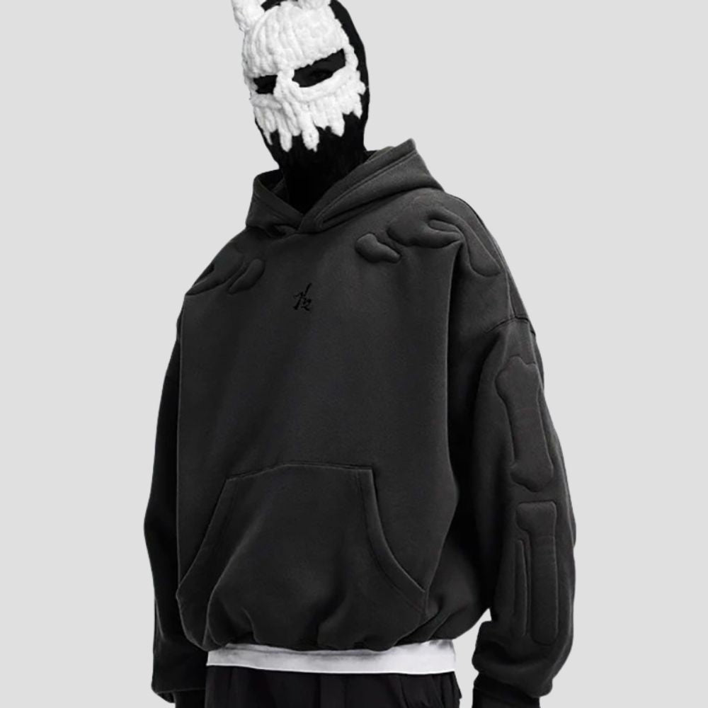Cozy 3D Skeleton Hoodie