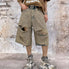 Wasteland Style Denim Capris