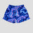 Street style quick-dry shorts with watercolor graffiti design