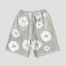 Stylish quick-dry shorts with hip-hop floral motif