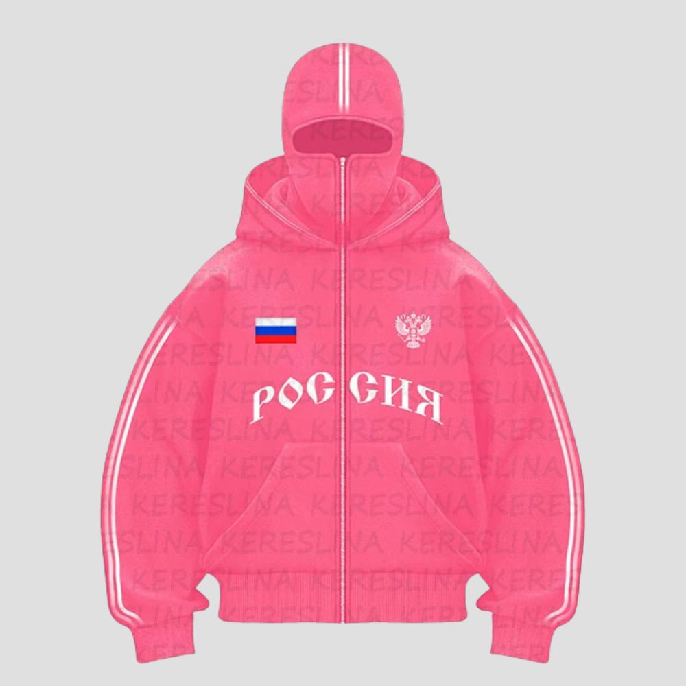 Y2K Double-Hood Letter Print Hoodie