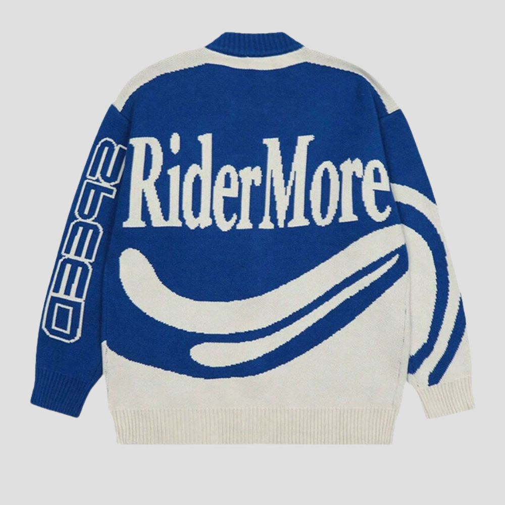 Y2K Fashion Aesthetic Knitted Zip Cardigan Sweater