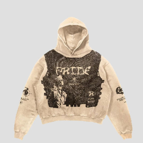 Y2K Gothic Devil Horn Hoodie