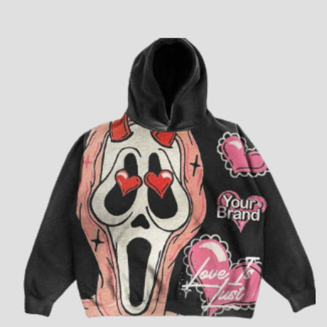 Y2K Gothic Devil Horn Hoodie