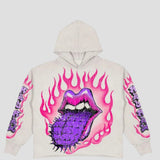 Y2K Gothic Devil Horn Hoodie