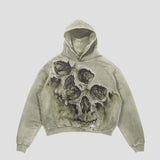 Y2K Gothic Devil Horn Hoodie