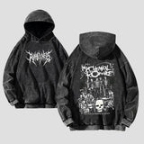 Y2K Printed Streetwear Vintage Cotton Sweatshirt