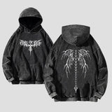 Y2K Printed Streetwear Vintage Cotton Sweatshirt