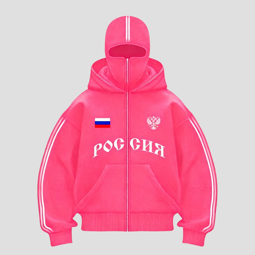 Y2K Double-Hood Letter Print Hoodie