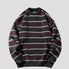 Contrast Stripe Pullover