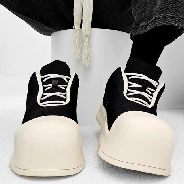 Low-Top Chunky Platform Shoes