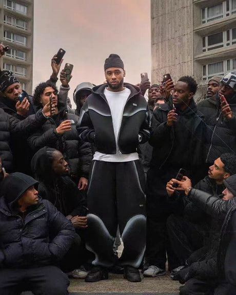 3D Techwear Hooded Set