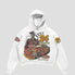Graffiti Cartoon Graphic Oversized Hoodie
